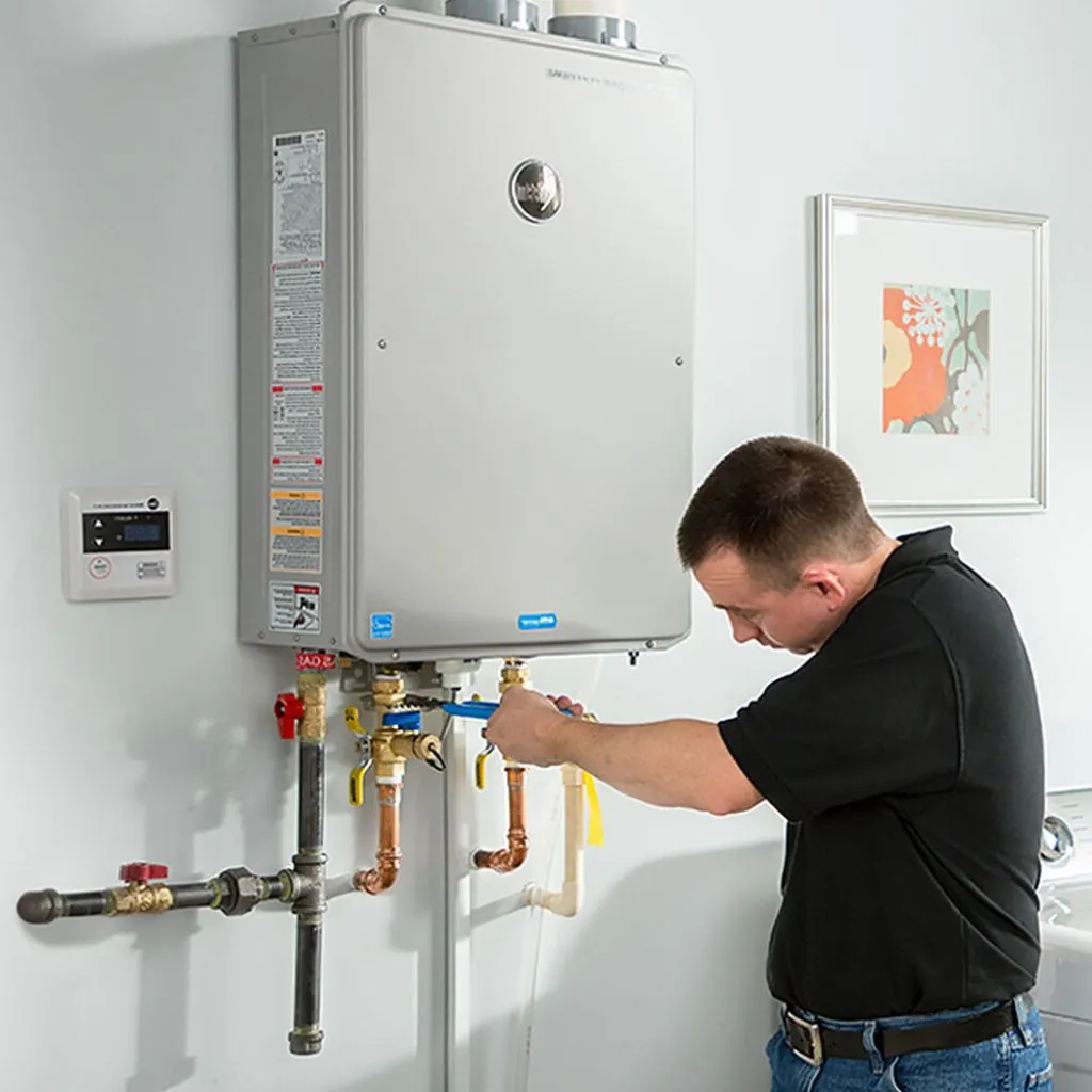 tankless water heater repair in Plano, TX